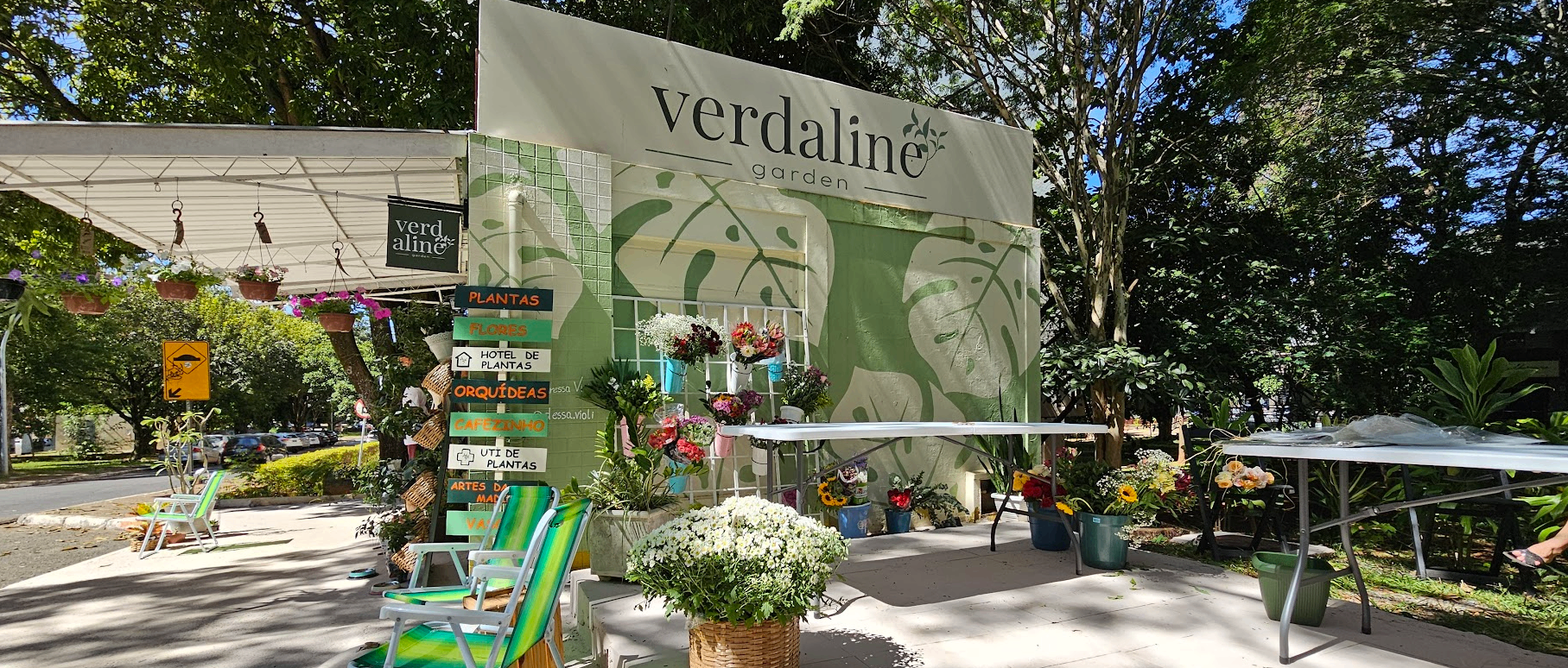 Fachada da Verdaline Garden